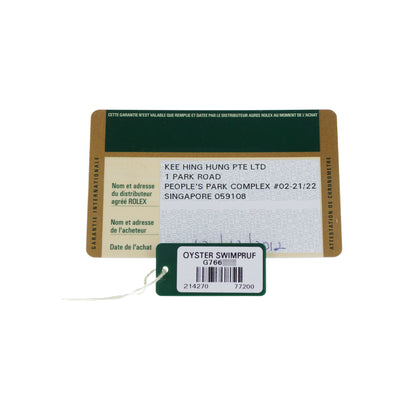 Rolex Explorer 39 Steel