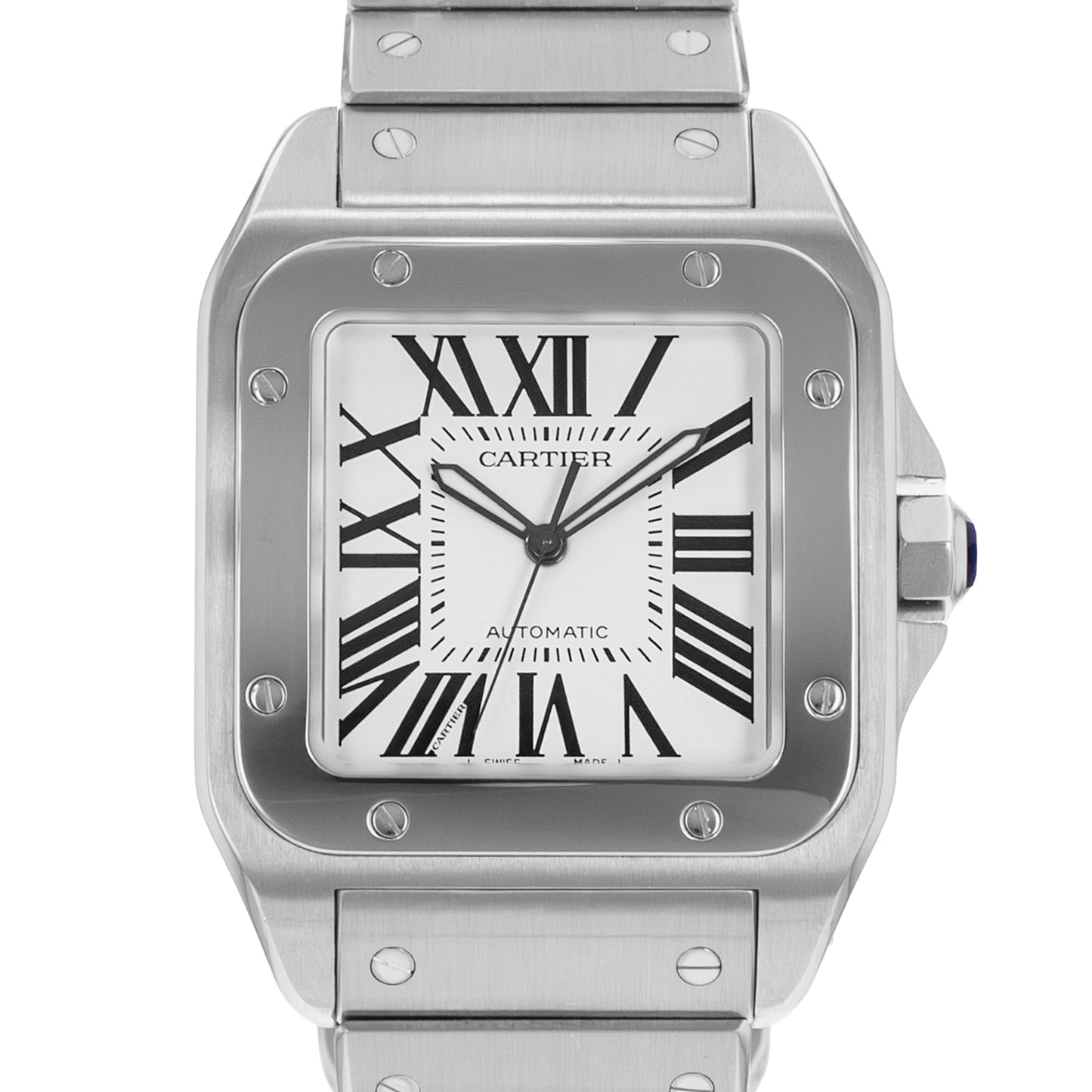Cartier Santos 100 Steel