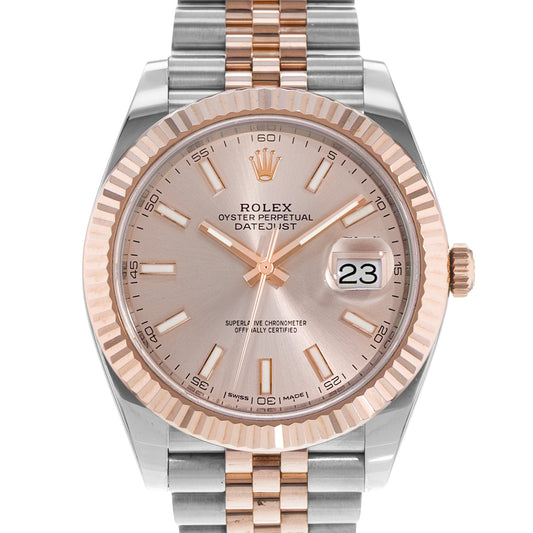 Rolex Datejust 41 Steel & Rose Gold