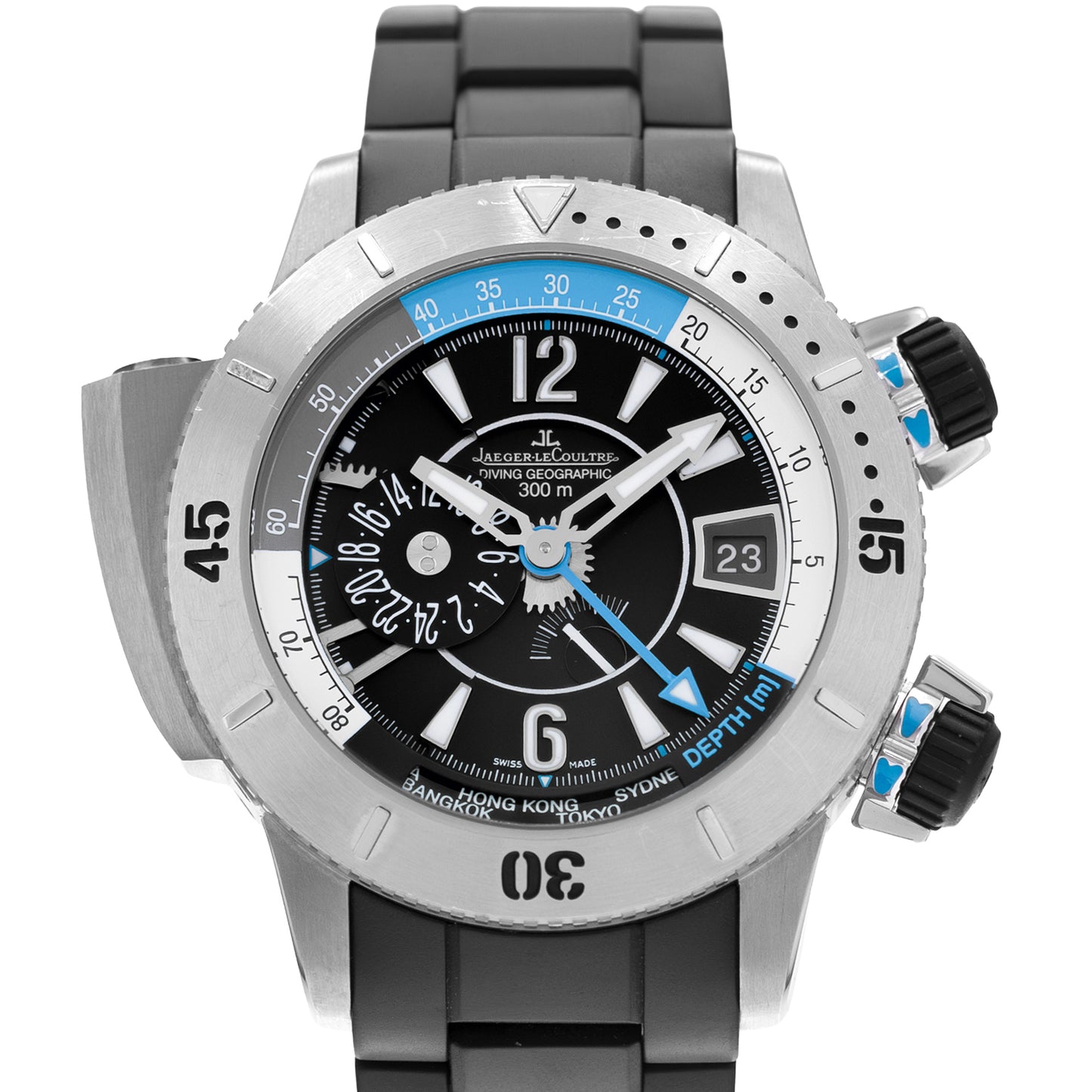 Jaeger-LeCoultre Master Compressor Diving Pro Geographic Titanium