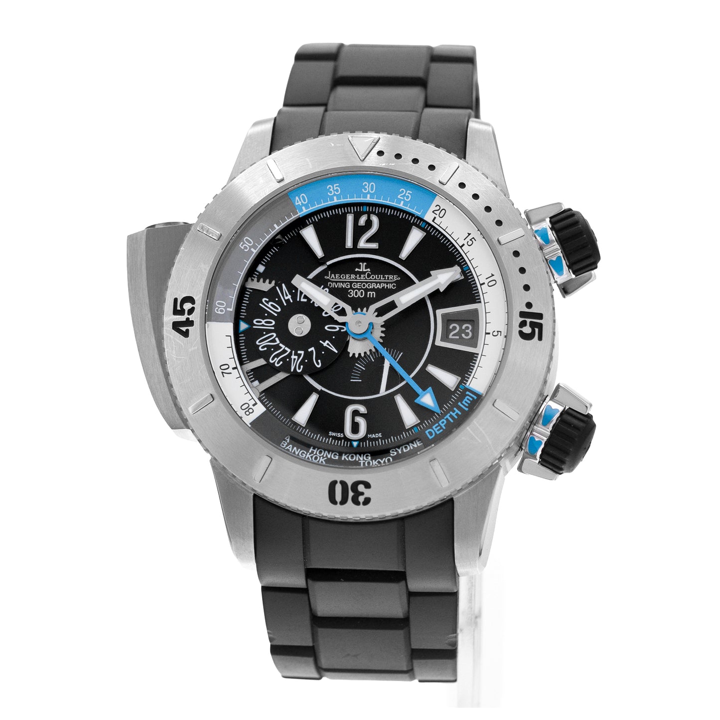 Jaeger-LeCoultre Master Compressor Diving Pro Geographic Titanium