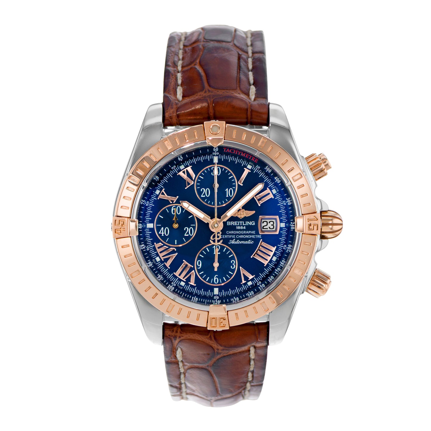 Breitling Chronomat Evolution Steel & Rose Gold