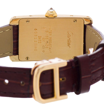 Cartier Tank Americanie Yellow Gold