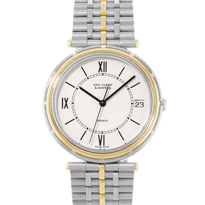 Van Cleef & Arpels Paris La Collection Steel & Yellow Gold