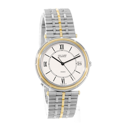 Van Cleef & Arpels Paris La Collection Steel & Yellow Gold