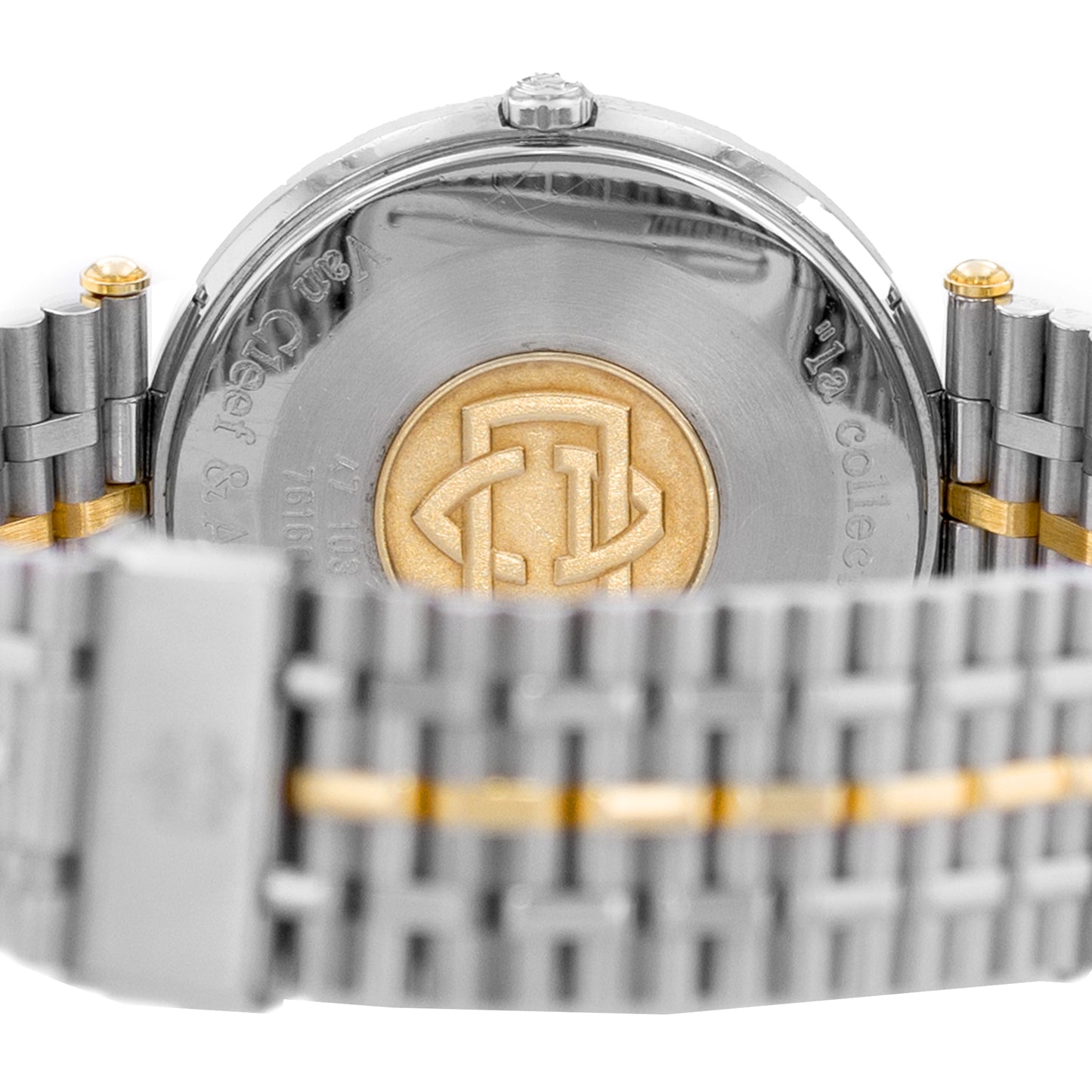 Van Cleef & Arpels Paris La Collection Steel & Yellow Gold