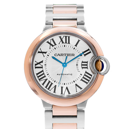 Cartier Ballon Bleu 36mm Steel & Rose Gold
