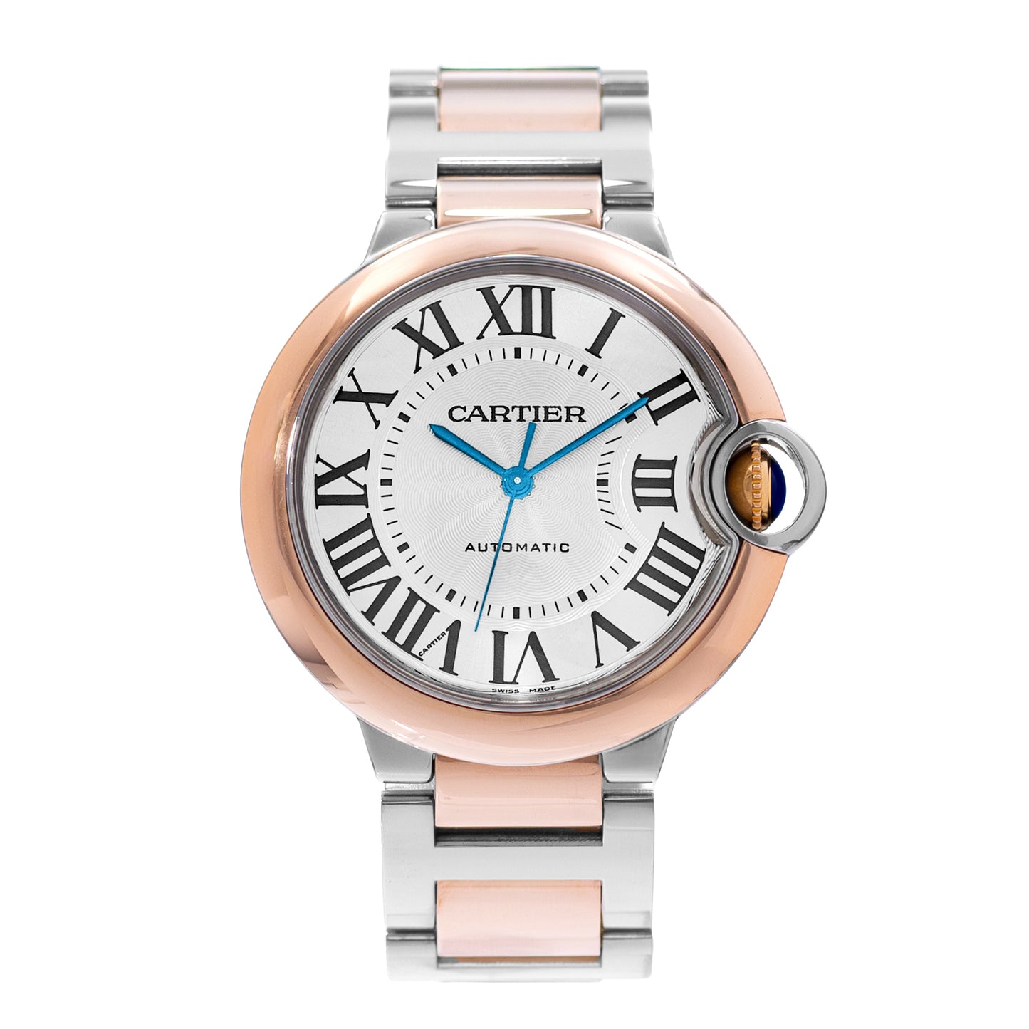Cartier Ballon Bleu 36mm Steel & Rose Gold