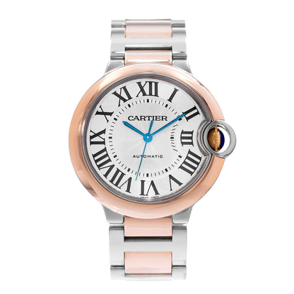 Cartier Ballon Bleu 36mm Steel & Rose Gold