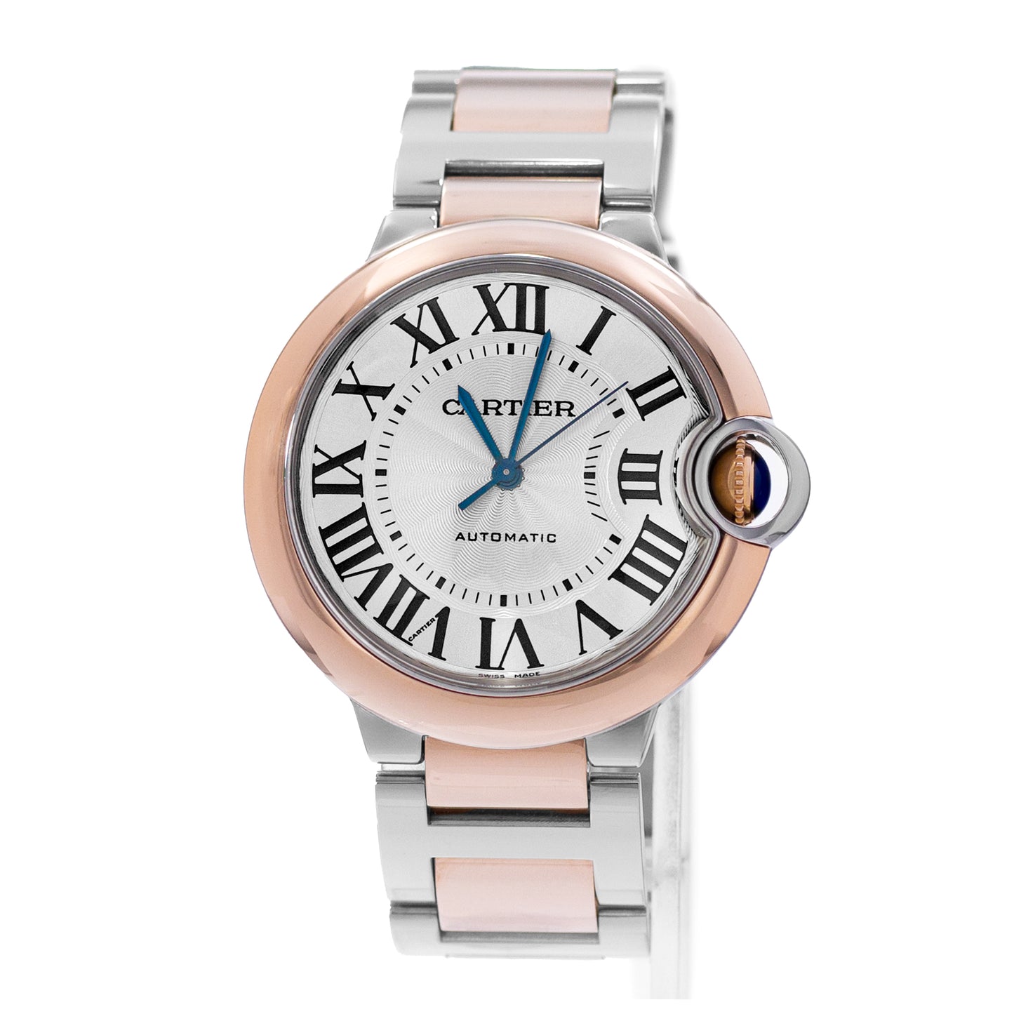 Cartier Ballon Bleu 36mm Steel & Rose Gold