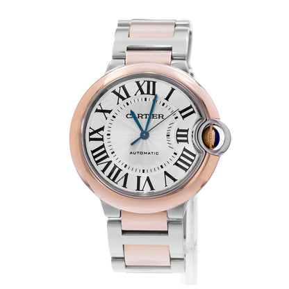 Cartier Ballon Bleu 36mm Steel & Rose Gold