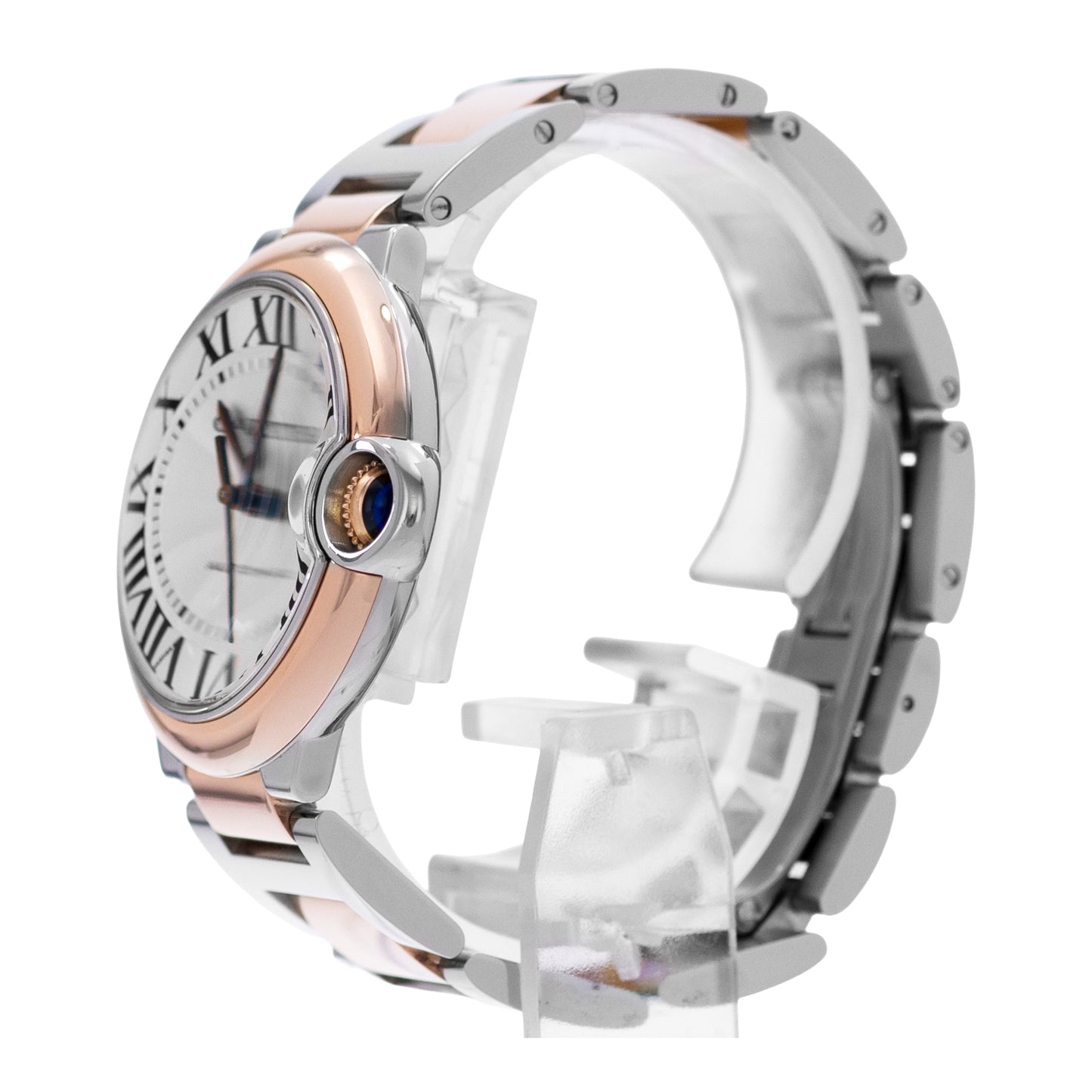 Cartier Ballon Bleu 36mm Steel & Rose Gold
