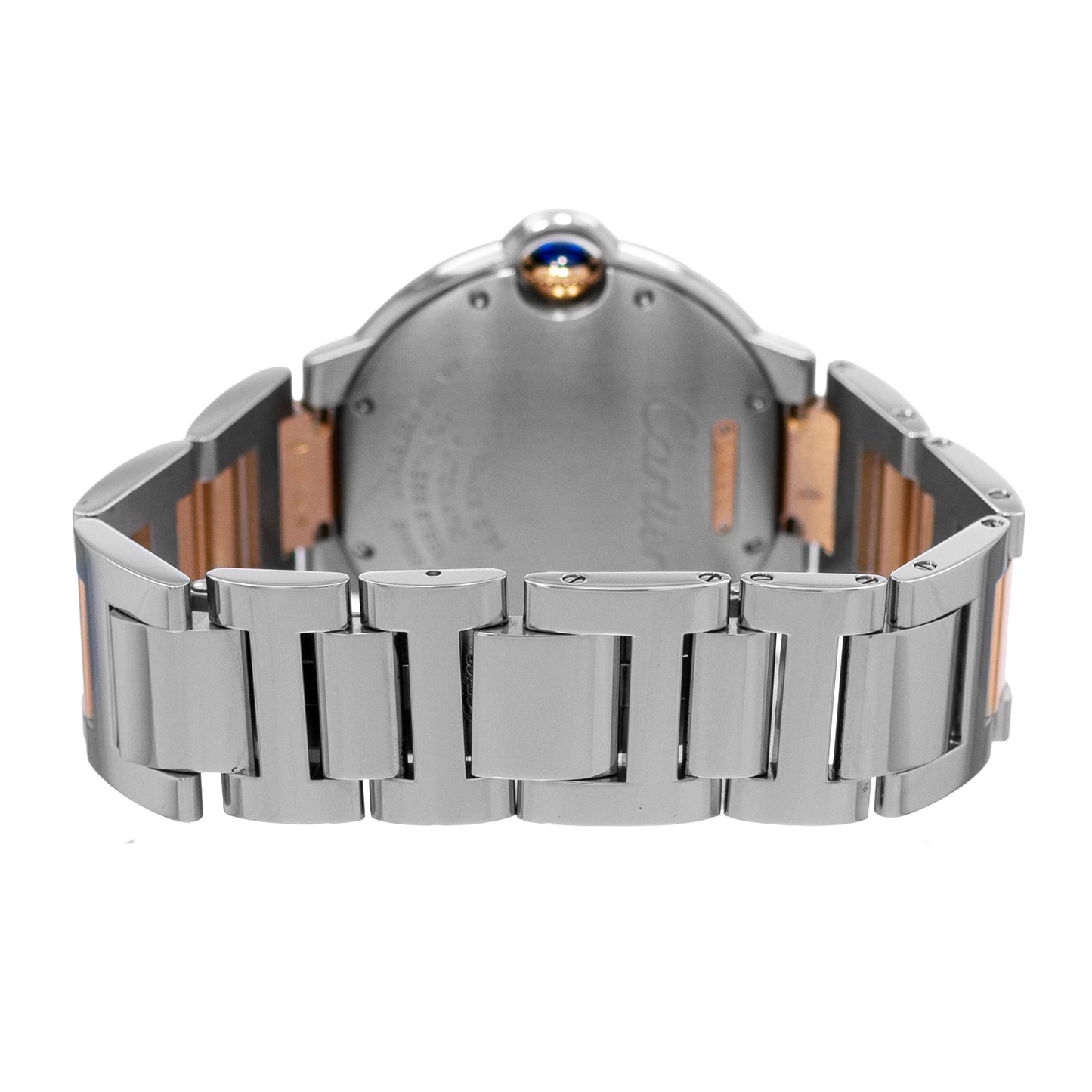 Cartier Ballon Bleu 36mm Steel & Rose Gold