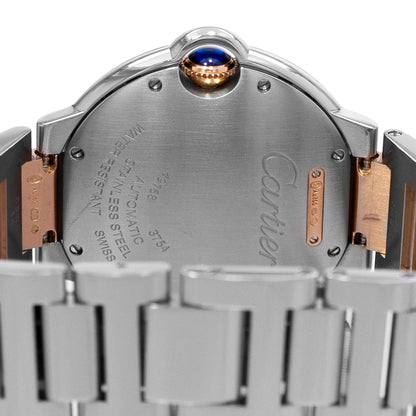 Cartier Ballon Bleu 36mm Steel & Rose Gold