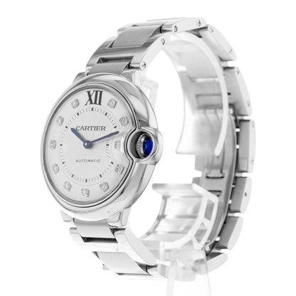 Cartier Ballon Bleu 36mm Steel