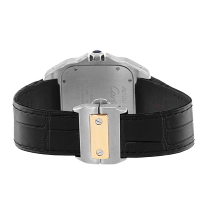 Cartier Santos 100 Steel & Yellow Gold