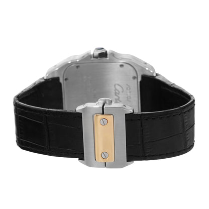 Cartier Santos 100 Steel & Yellow Gold
