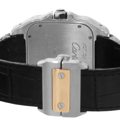 Cartier Santos 100 Steel & Yellow Gold