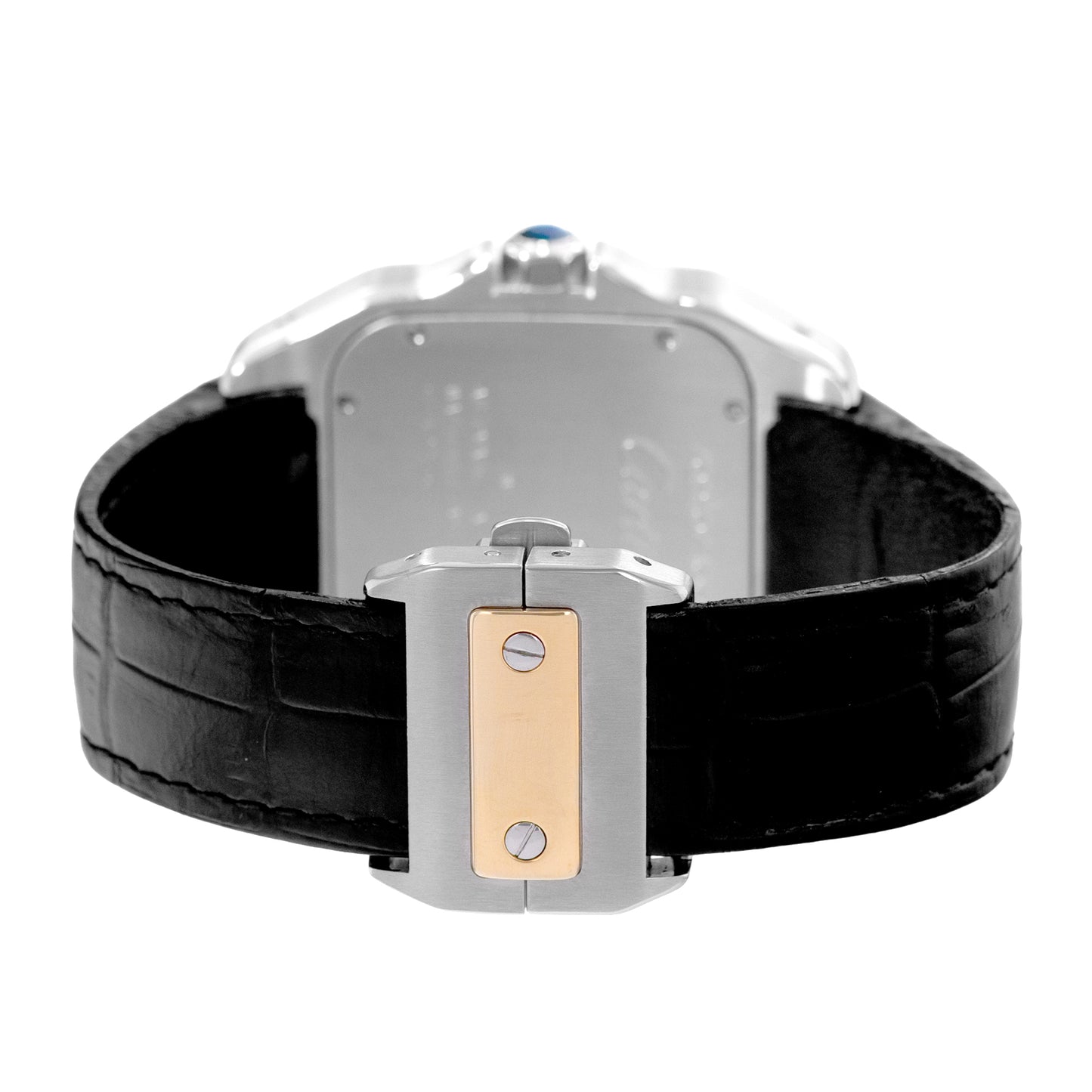 Cartier Santos 100 Steel & Yellow Gold