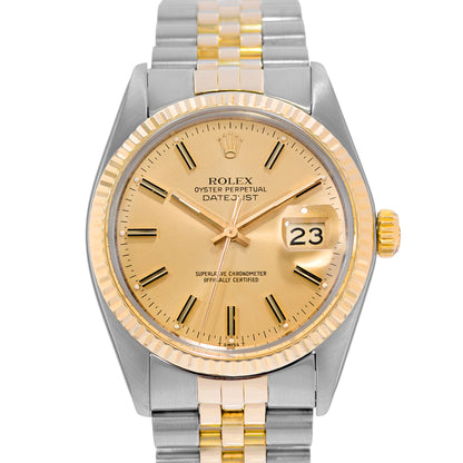 Rolex Datejust 36 Steel & Yellow Gold