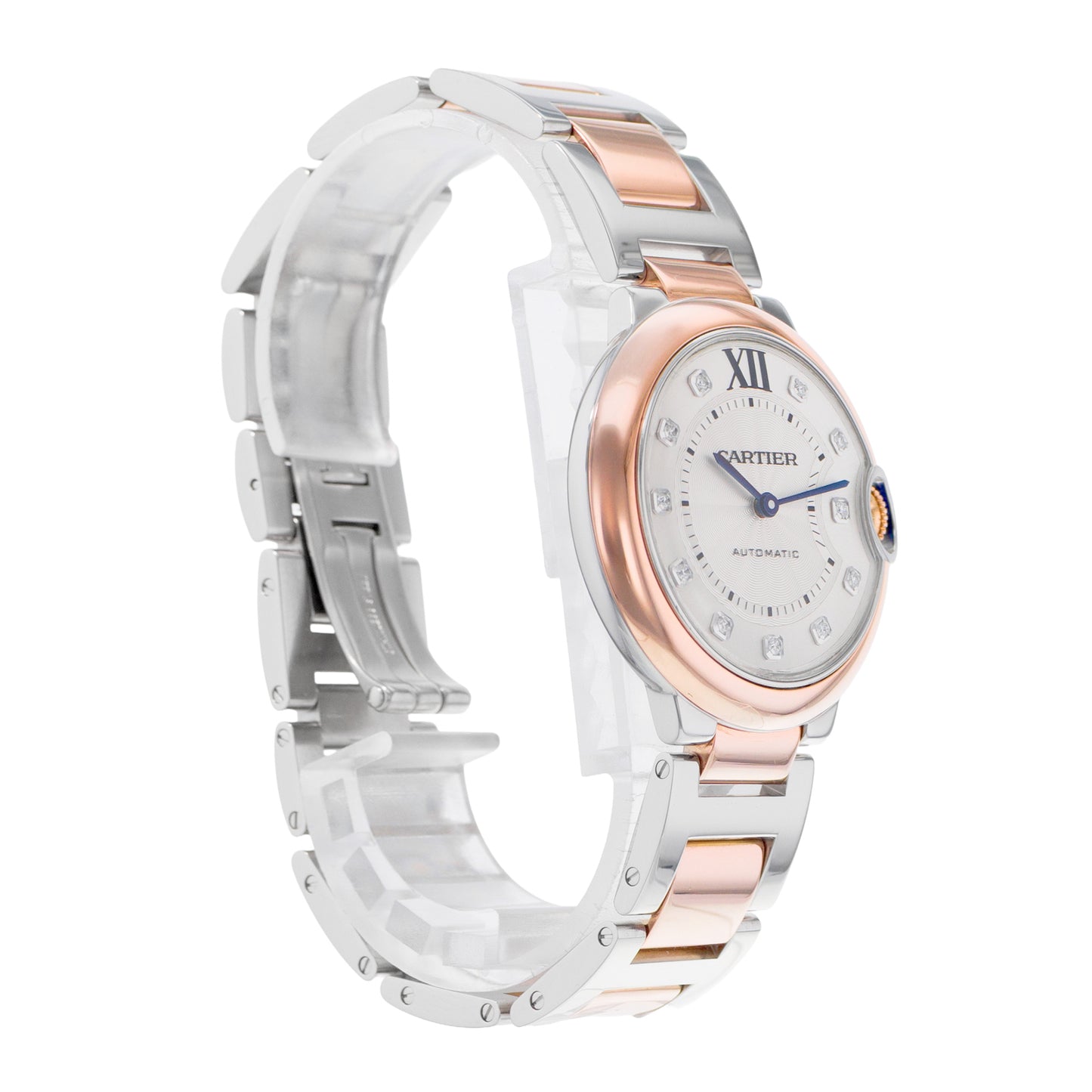 Cartier Ballon Bleu 36mm Steel & Rose Gold