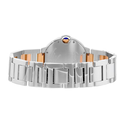 Cartier Ballon Bleu 36mm Steel & Rose Gold