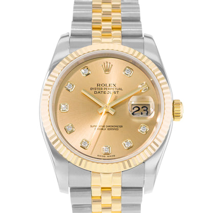 Rolex Datejust 36 Steel & Yellow Gold