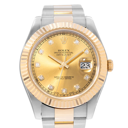 Rolex Datejust II Steel & Yellow Gold