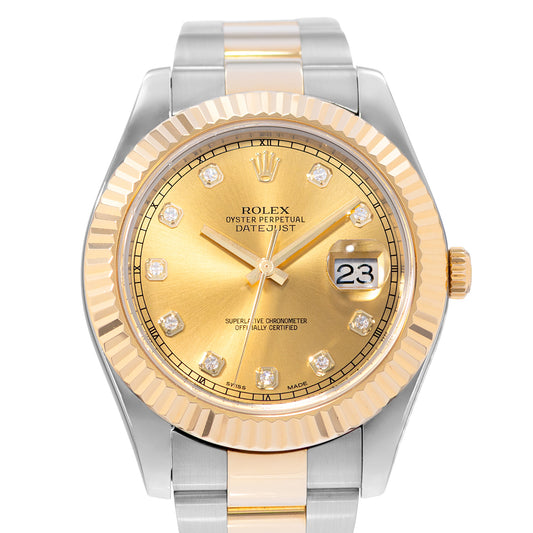 Rolex Datejust II Steel & Yellow Gold