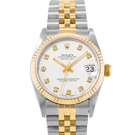 Rolex Datejust 31 Yellow Gold