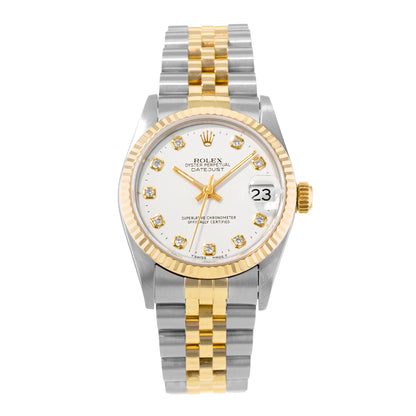 Rolex Datejust 31 Yellow Gold
