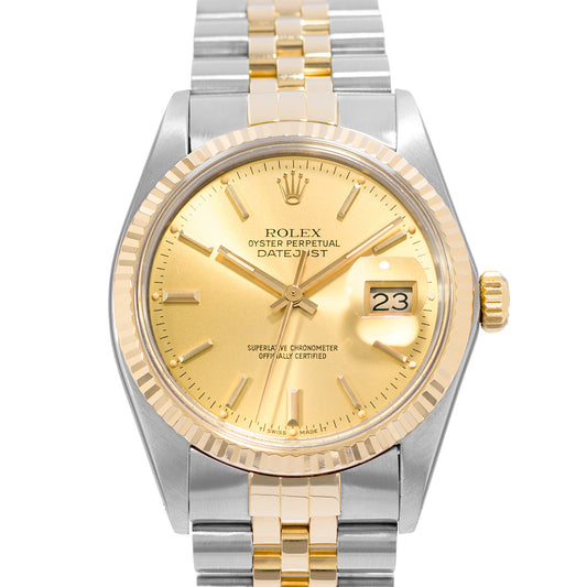 Rolex Datejust 36 Steel & Yellow Gold