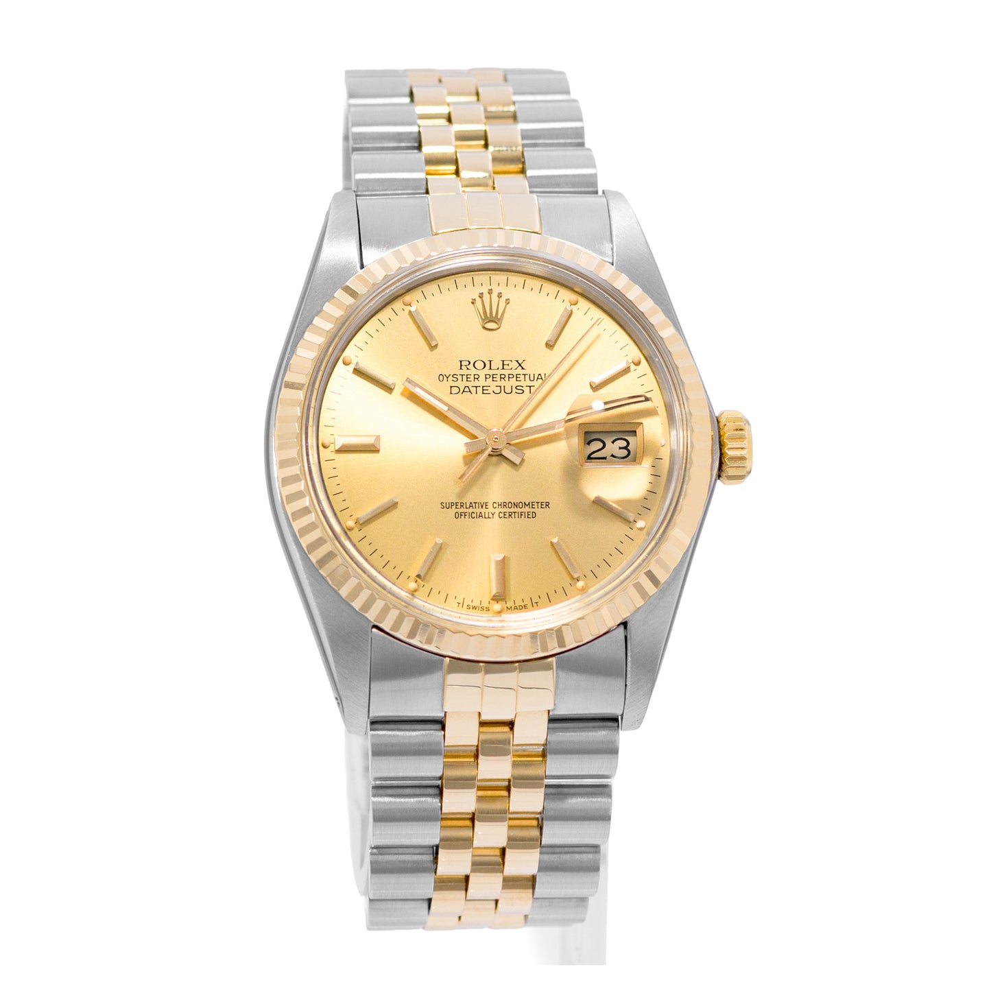 Rolex Datejust 36 Steel & Yellow Gold
