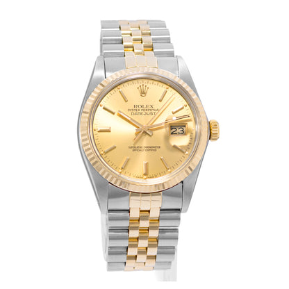 Rolex Datejust 36 Steel & Yellow Gold