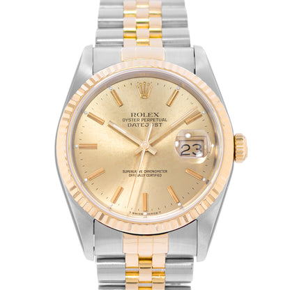 Rolex Datejust 36 Steel & Yellow Gold