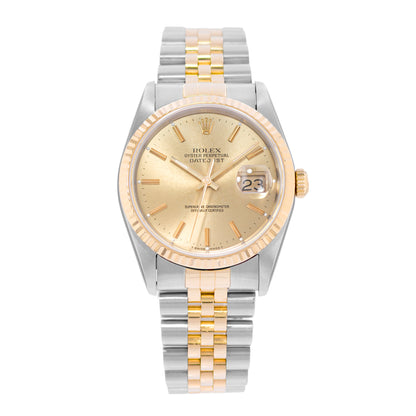 Rolex Datejust 36 Steel & Yellow Gold