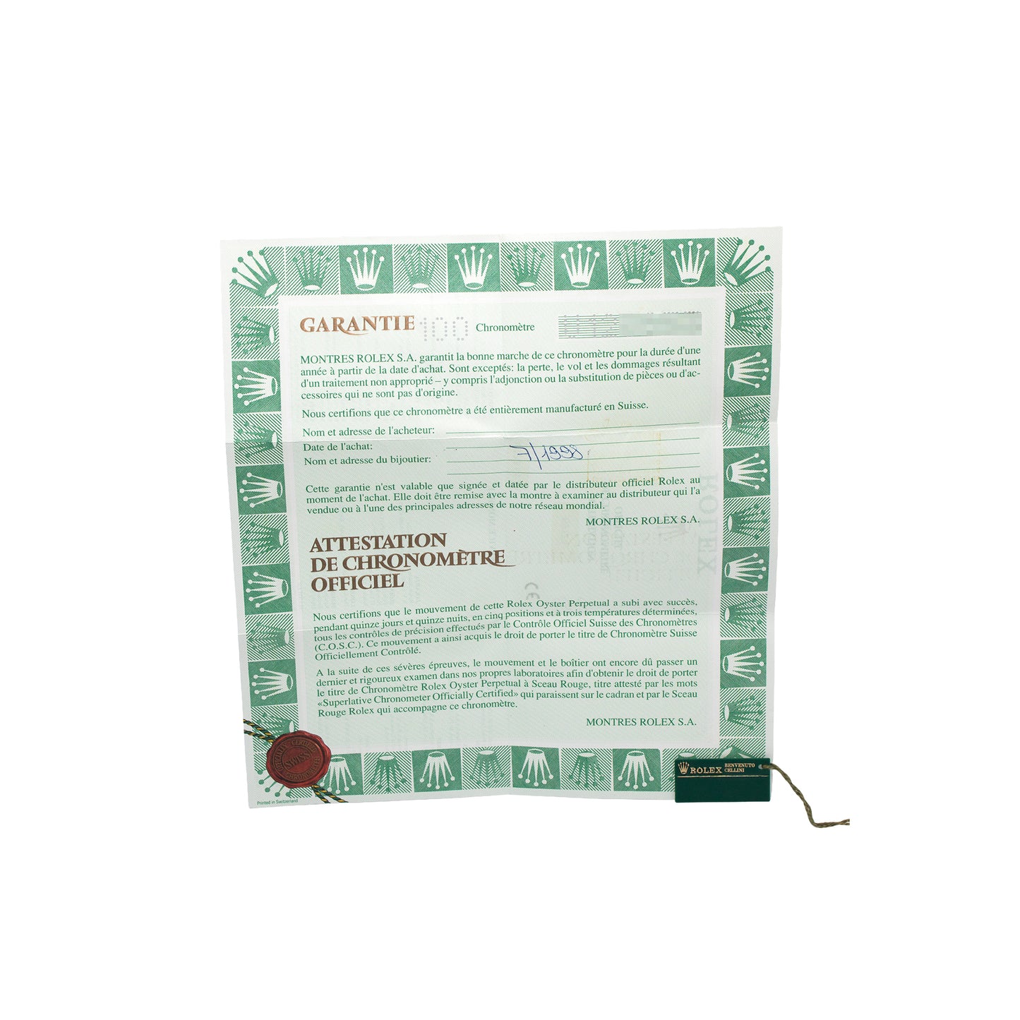 Rolex Datejust 26 Steel