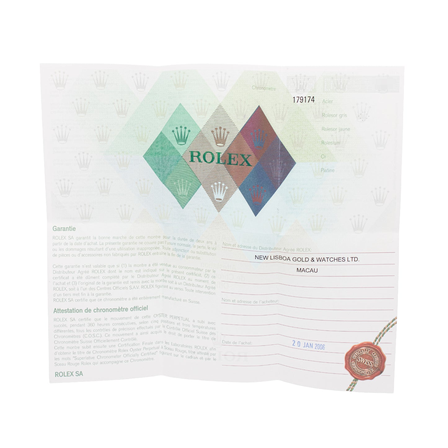 Rolex Datejust 26 Steel