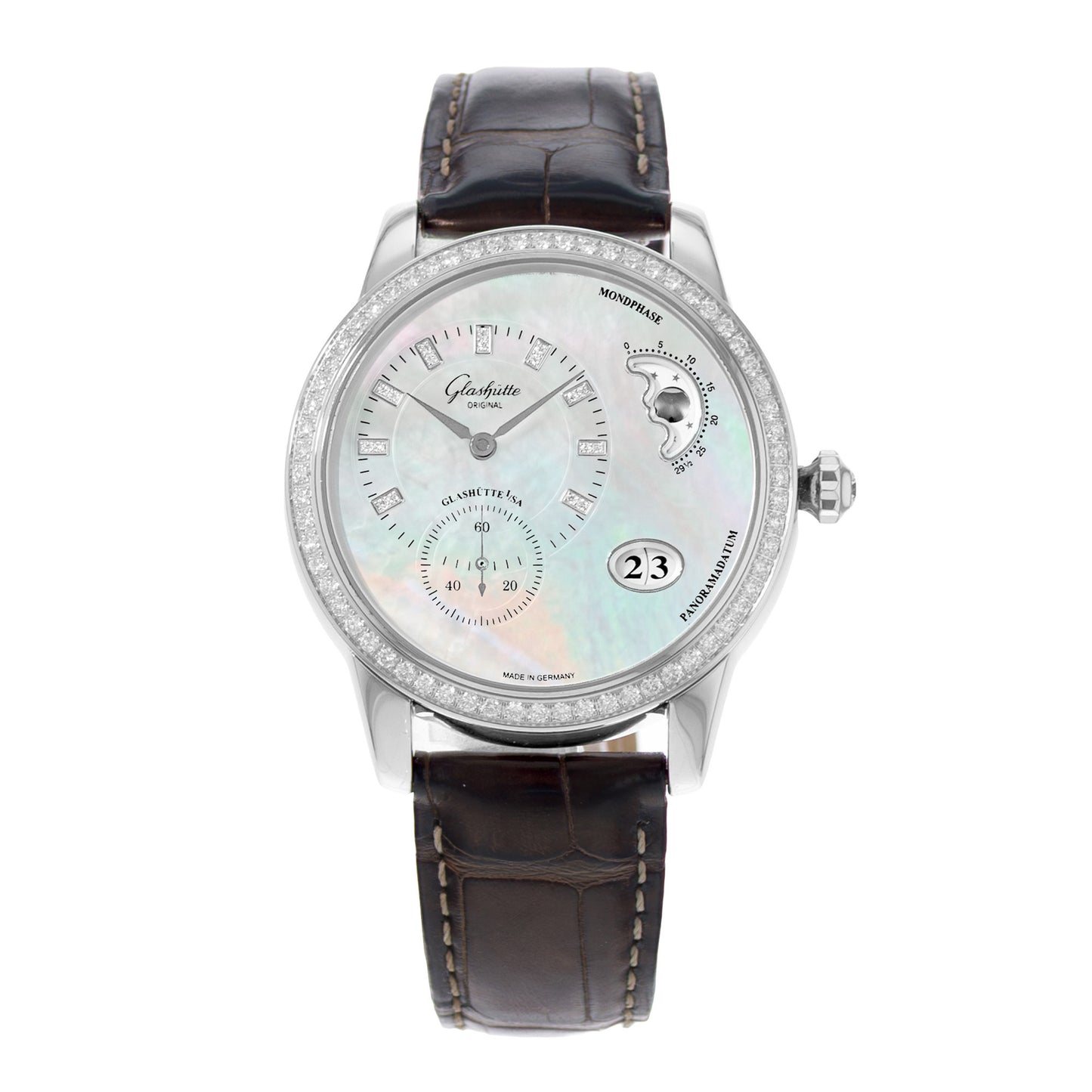 Glashutte Original PanoMatic Luna Steel