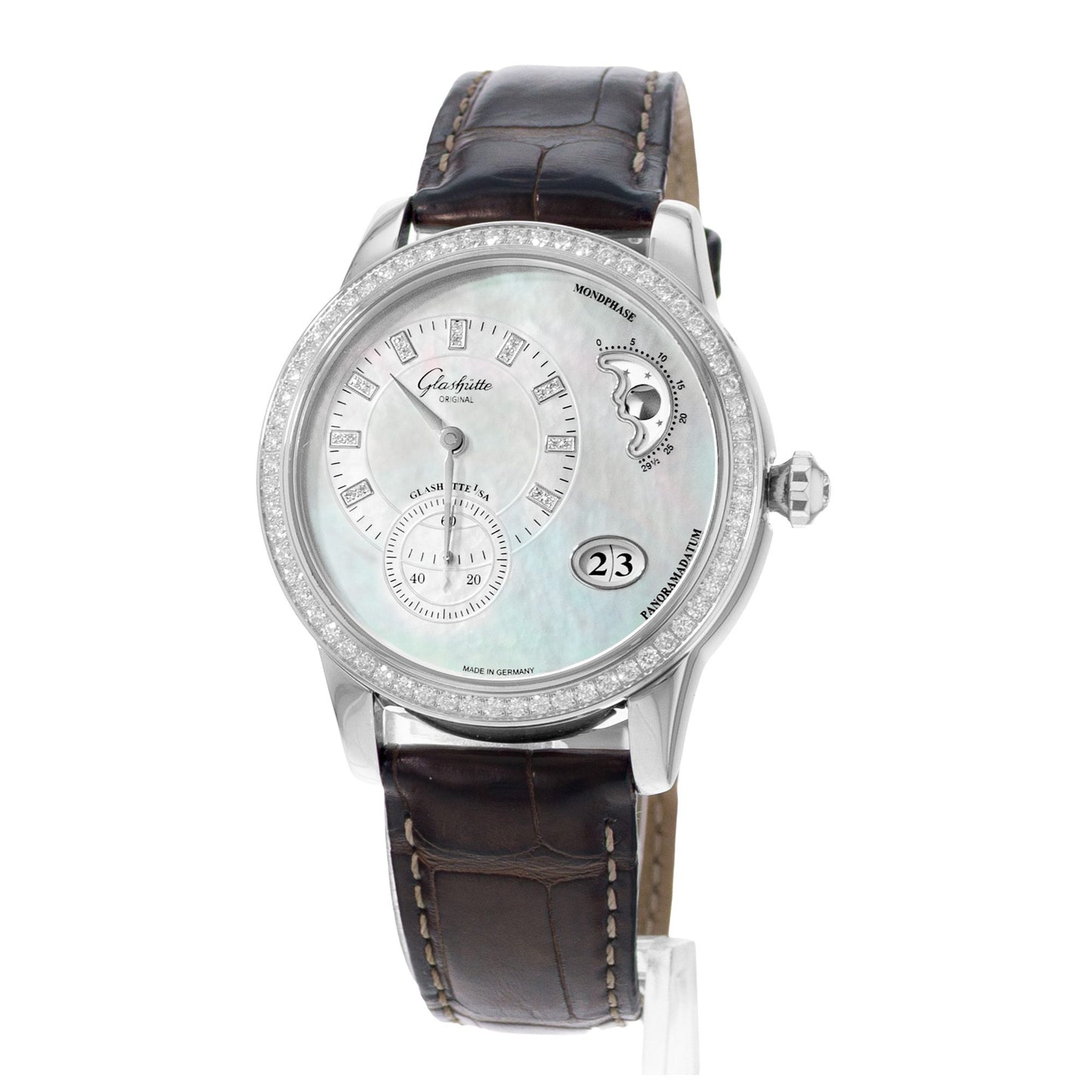 Glashutte Original PanoMatic Luna Steel