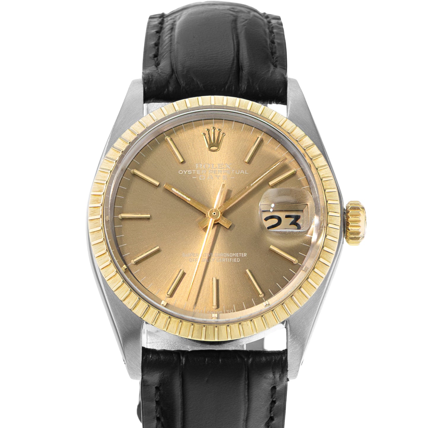 Rolex Oyster Perpetual Date 34 Steel & Yellow Gold