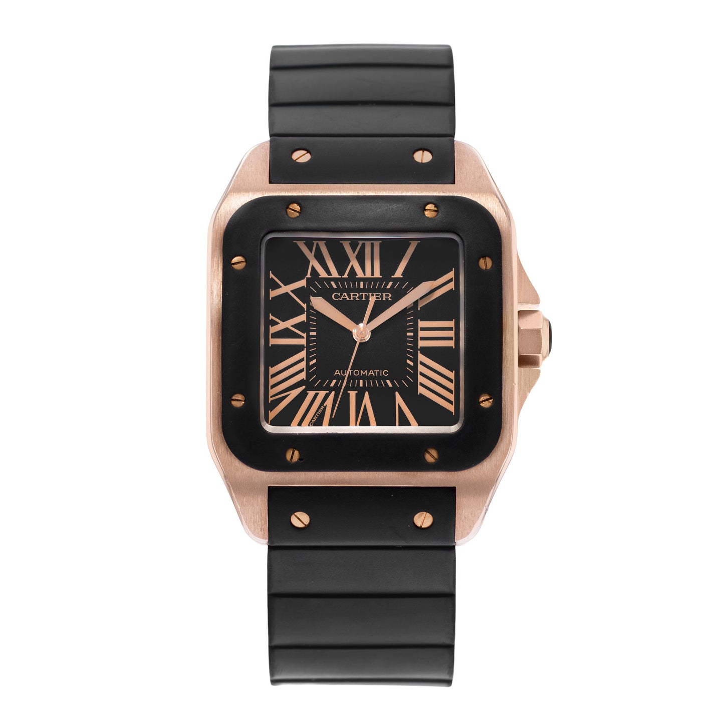 Cartier Santos 100 Rose Gold