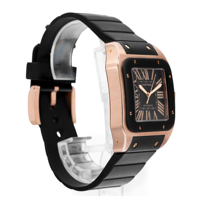 Cartier Santos 100 Rose Gold
