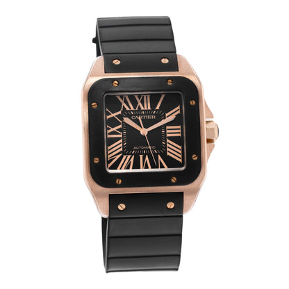 Cartier Santos 100 Rose Gold