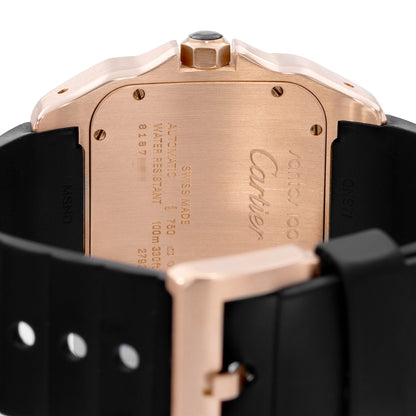 Cartier Santos 100 Rose Gold