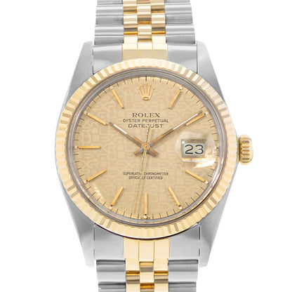 Rolex Datejust 36 Steel & Yellow Gold