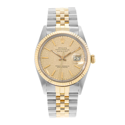 Rolex Datejust 36 Steel & Yellow Gold
