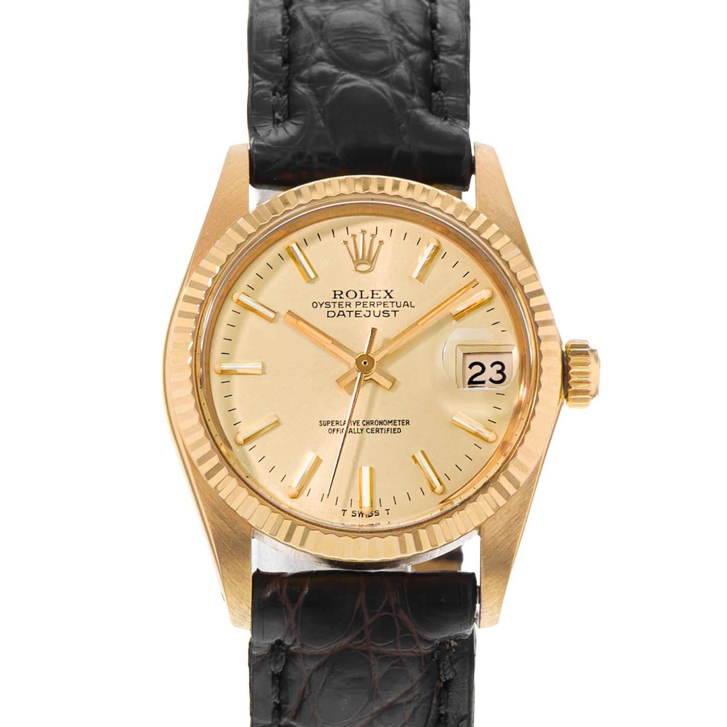 Rolex Datejust 31 Yellow Gold