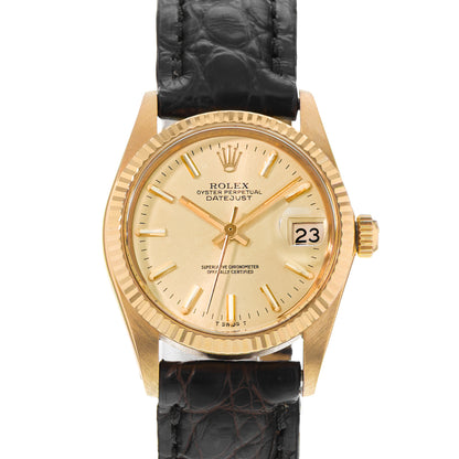 Rolex Datejust 31 Yellow Gold