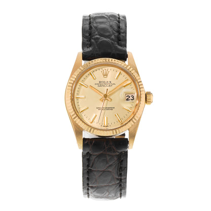 Rolex Datejust 31 Yellow Gold